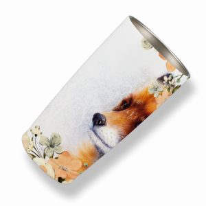 222 Flower Fox Tumbler