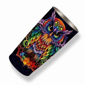 226 Colorful Owl Tumbler