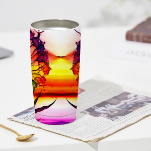 233 Colorful Dandelion Tumbler