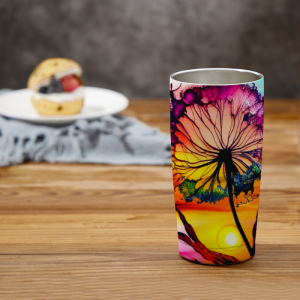 233 Colorful Dandelion Tumbler