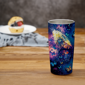 234 Golden Butterfly Tumbler