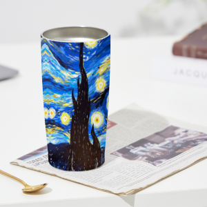 238 Starry Night Dr Who Tumbler