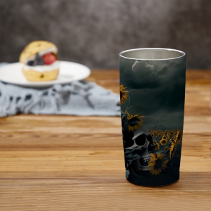 239  Skull Sunflower Tumbler