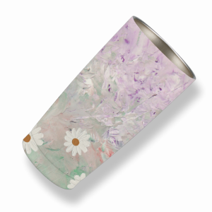 244 Daisy with Purple Ground Tumbler