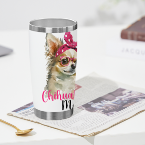 296 Chihuahua Mom Tumbler