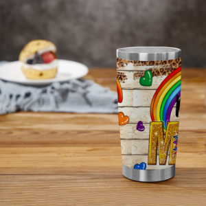 314 Rainbow Mom Tumbler