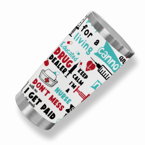 391 Funny Nurse Tumbler