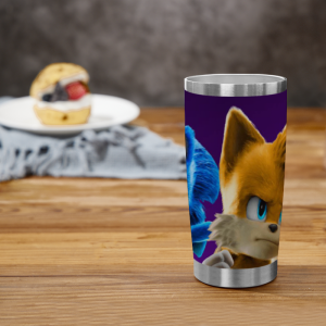 445 Three Foxes Tumbler