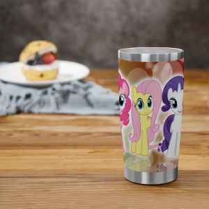 447 Paulie The Pony Tumbler