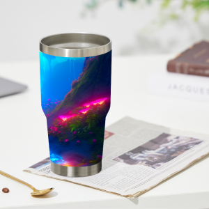 473 Neon Forest Tumbler