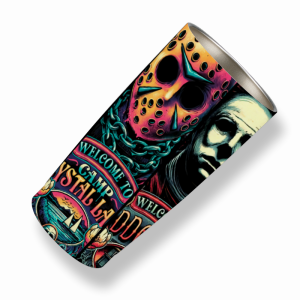 337 Horror Villians Stripe Tumbler