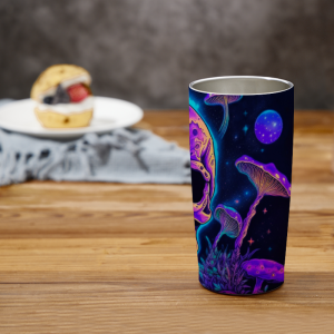 341 Purple Skull Tumbler