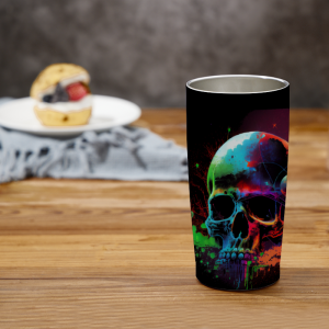 345 Pigments Skeleton Tumbler