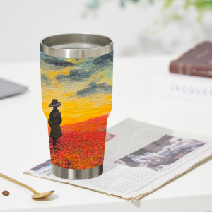 475 Poppy Field Scarecrow Tumbler