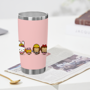 554 Tumbler with Hello Kitty Patterns