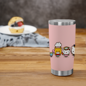 554 Tumbler with Hello Kitty Patterns