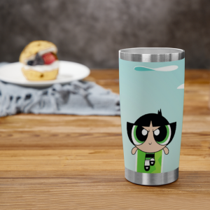 559 Tumbler with Powerpuff Girls Patterns