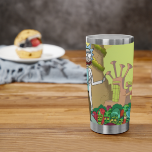 561 Tumbler with Rick and Morty Patterns