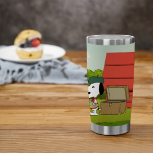 562 Tumbler with Snoopy Patterns