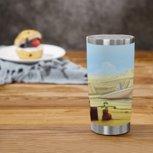 568 Tumbler with Wall·E Patterns