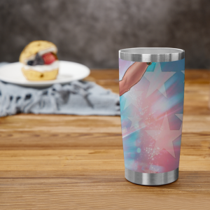 569 Tumbler with Wonder Woman Lynda Patterns