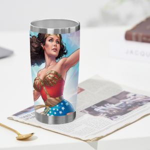 569 Tumbler with Wonder Woman Lynda Patterns