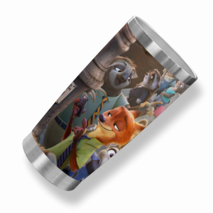 571 Tumbler with Zootopia Patterns