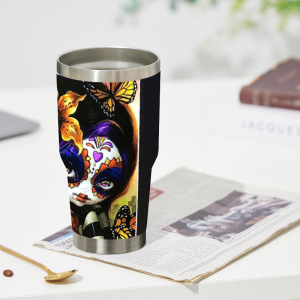 455 Butterfly Girl Tumbler