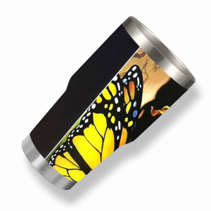 455 Butterfly Girl Tumbler