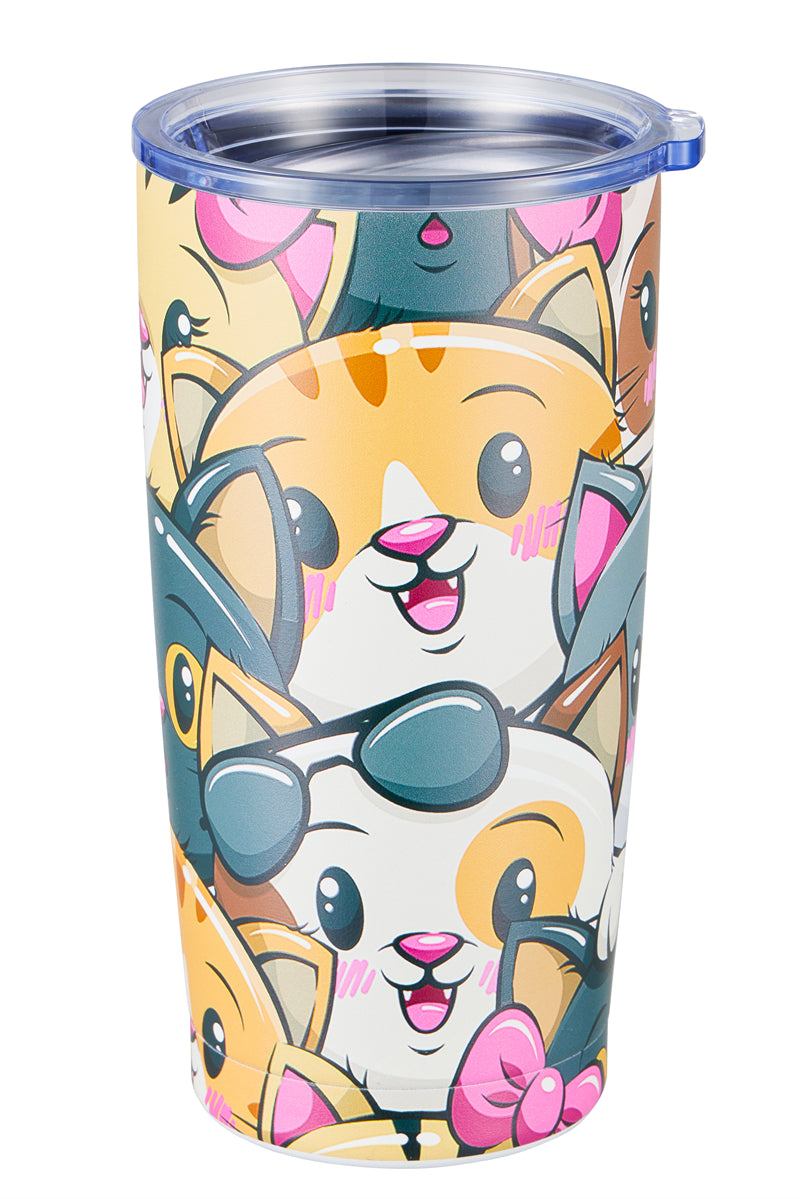 015 Kitty Faces Tumbler