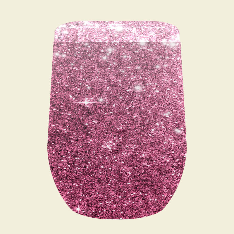 045 Pink Glitter Tumbler