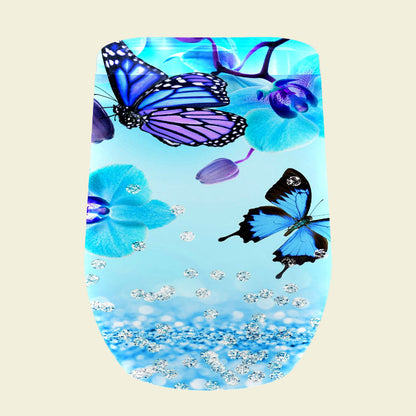 095 Blue Butterfly Tumbler