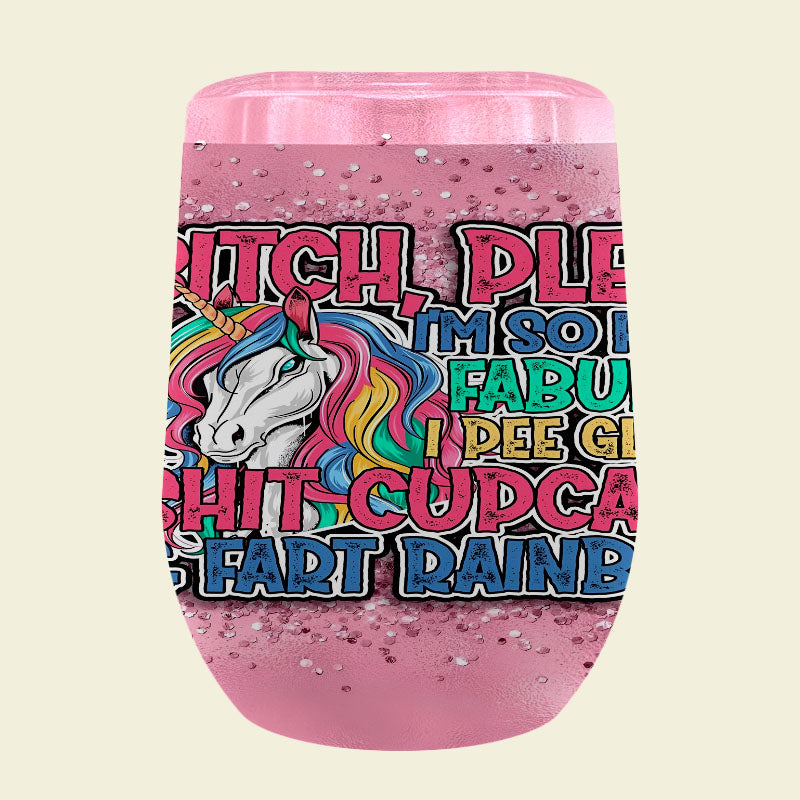 149 Sassy Unicorn Tumbler