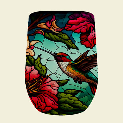 200 Stained Glass Bloom Hummingbird Tumblers