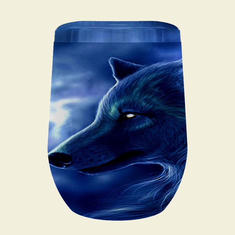 210 Moonlight Wolf Tumblers